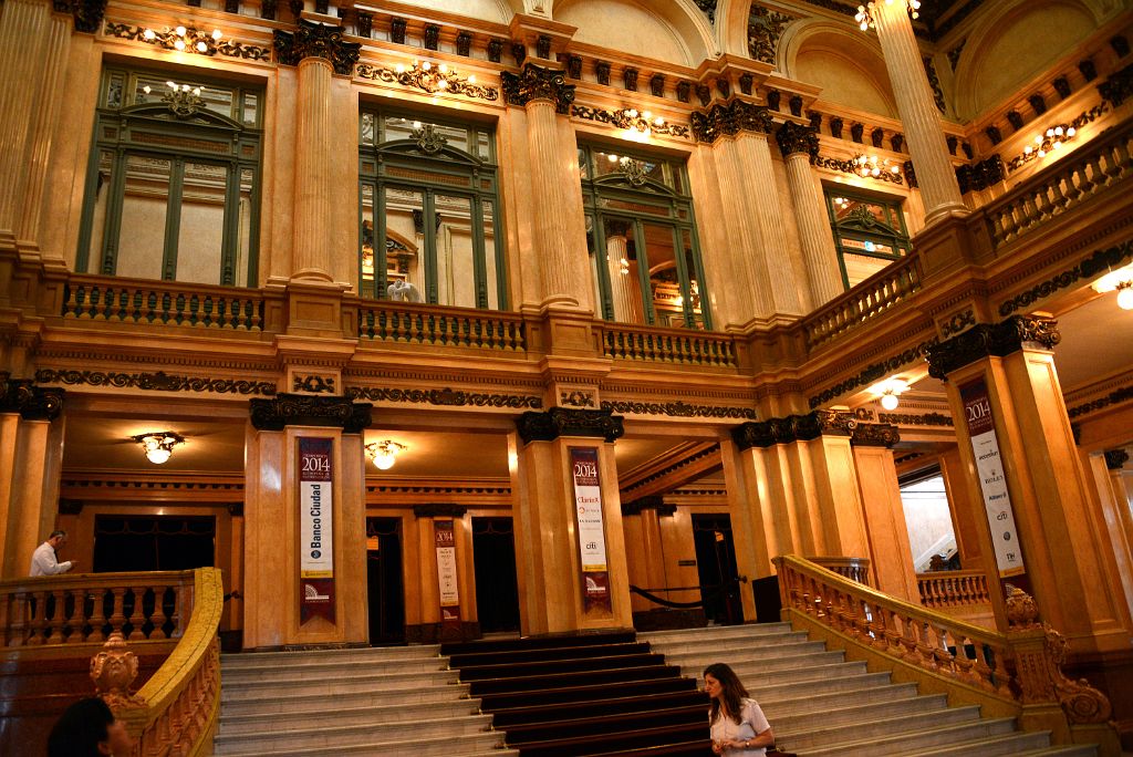 07 The Grand Staircase In The Main Foyer Teatro Colon Buenos Aires